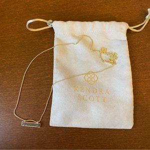 Kendra Scott lenor bar necklace